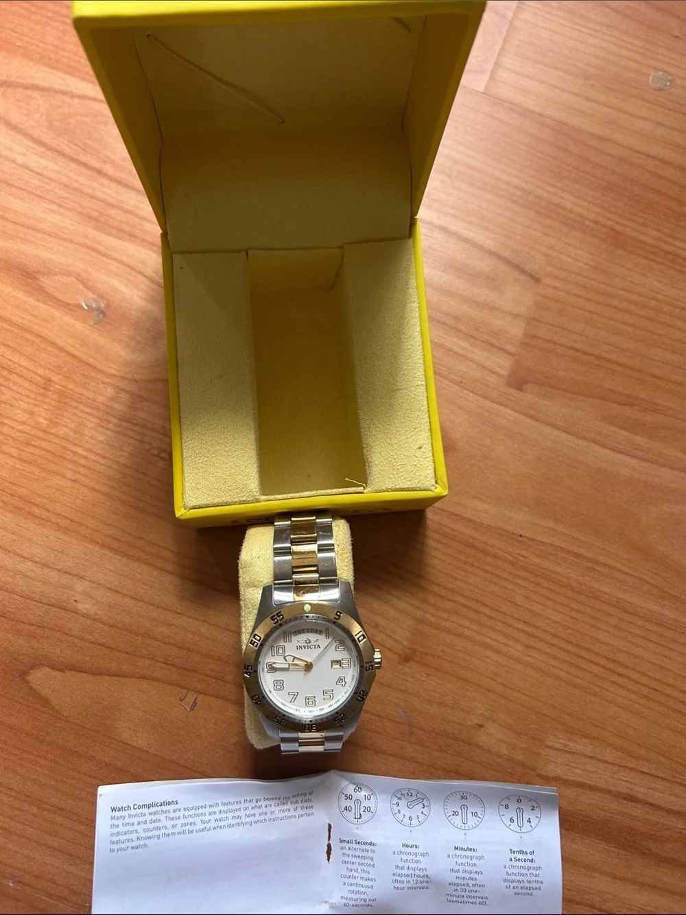 Invicta Two-Tone Men's Stainless Steel Watch - Gold & Silver